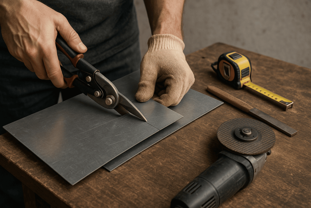 Поради з різання та обробки листового металу в домашніх умовах