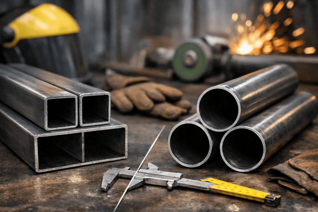 Порівняння профільної та круглої труби: що краще для вашого проекту