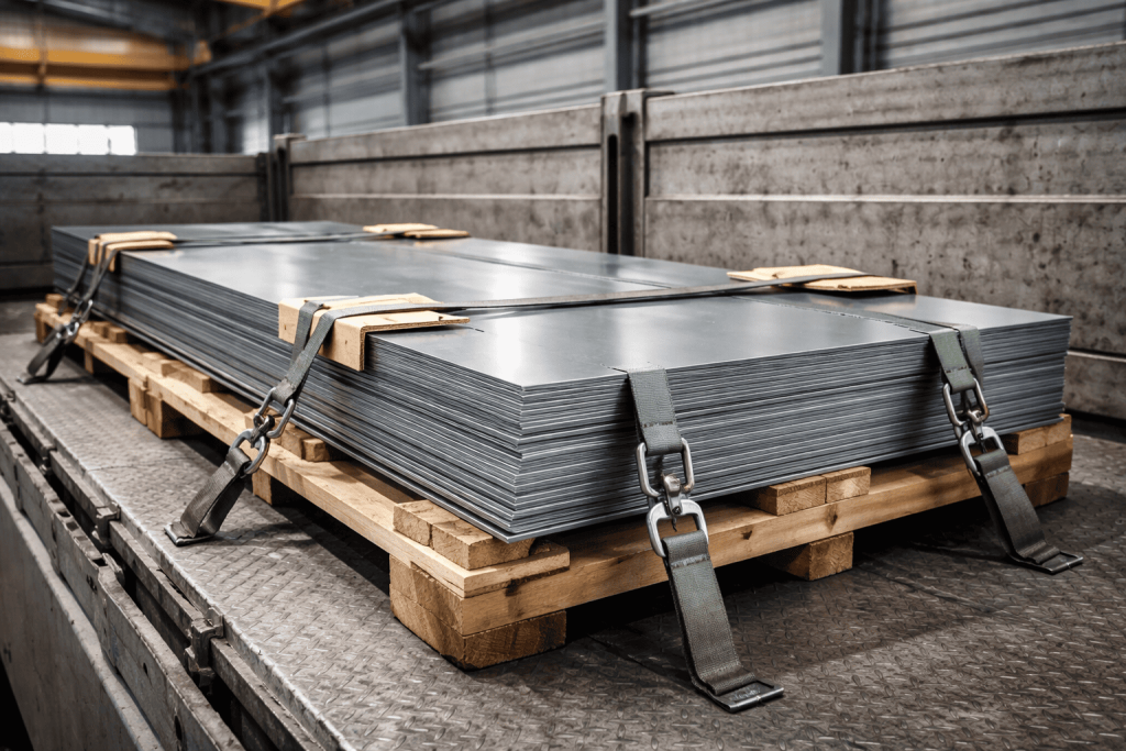 Як правильно транспортувати листовий метал без пошкоджень