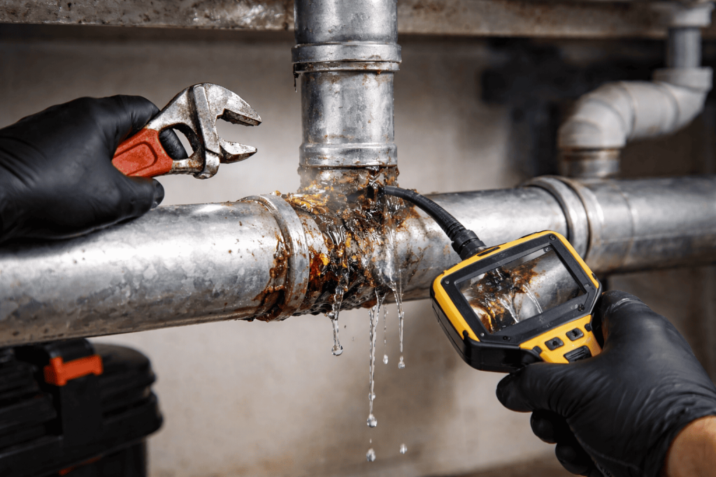 Як перевірити труби на пошкодження: візуальний огляд та інші методи